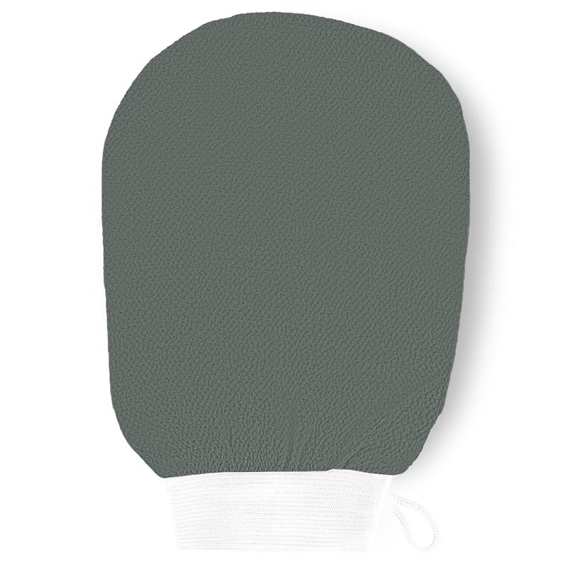 Tandoler Ultra Thin Exfoliating Glove(1pc), Tanning mitt, Dead Skin Remover for Body, Body Exfoliator for Self-Tan Removal & Keratosis Pilaris（Grey Green） - Image 1